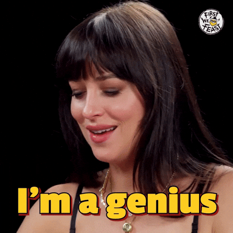 bragging dakota johnson gif by first we feast